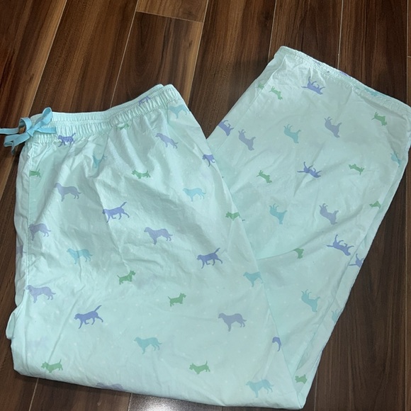 2X LLbean 100% cotton dog pajama pants - Picture 1 of 5